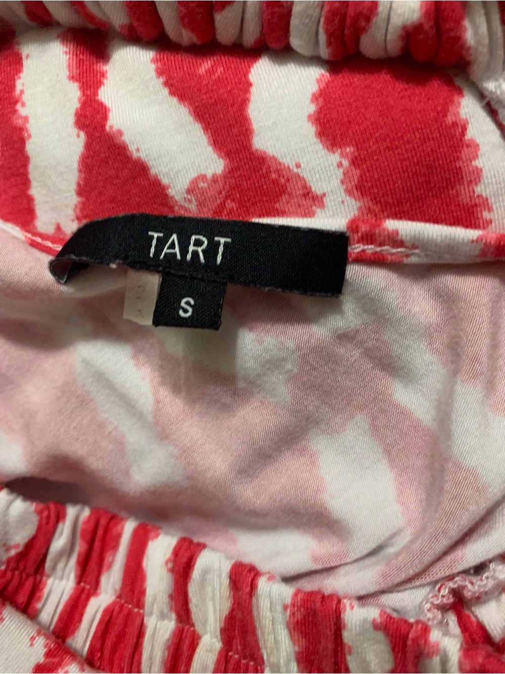 TART Strapless Maxi Dress Abstract Ikat Print Women's Small SEXY! - Picture 6 of 13